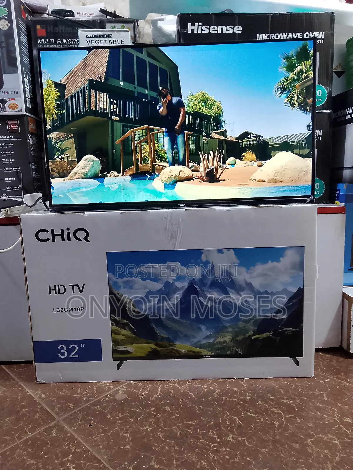 New 32" Chiq Digital Tv