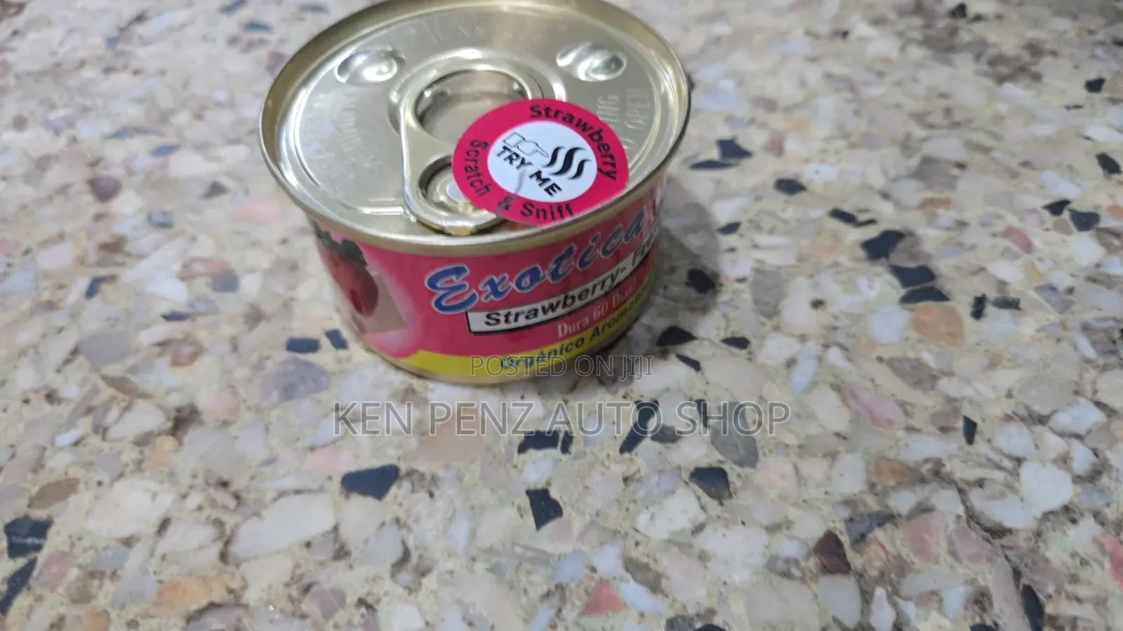Exotica Strawberry Organic Air Fresheners