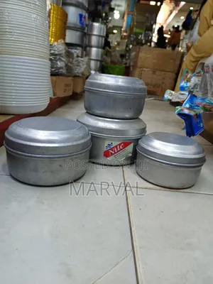 Nile Brand Aluminum Food Storage and Steaming Containers