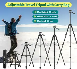 132cmtripod Travel Stand for Phone and Camera