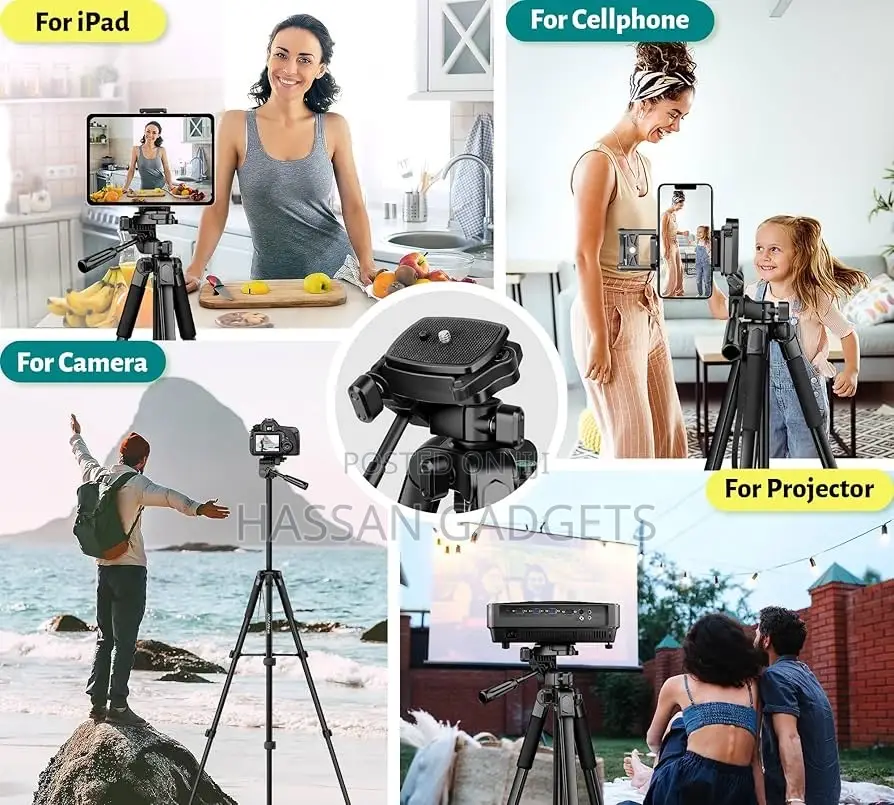 132cmtripod Travel Stand for Phone and Camera