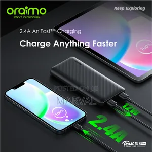 Oraimo Slice Link 10000mah Power Bank (Model Opb-P5101).