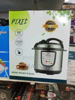 Pixel Brand Digital Electric Pressure Cooker, Model Pix-2011.