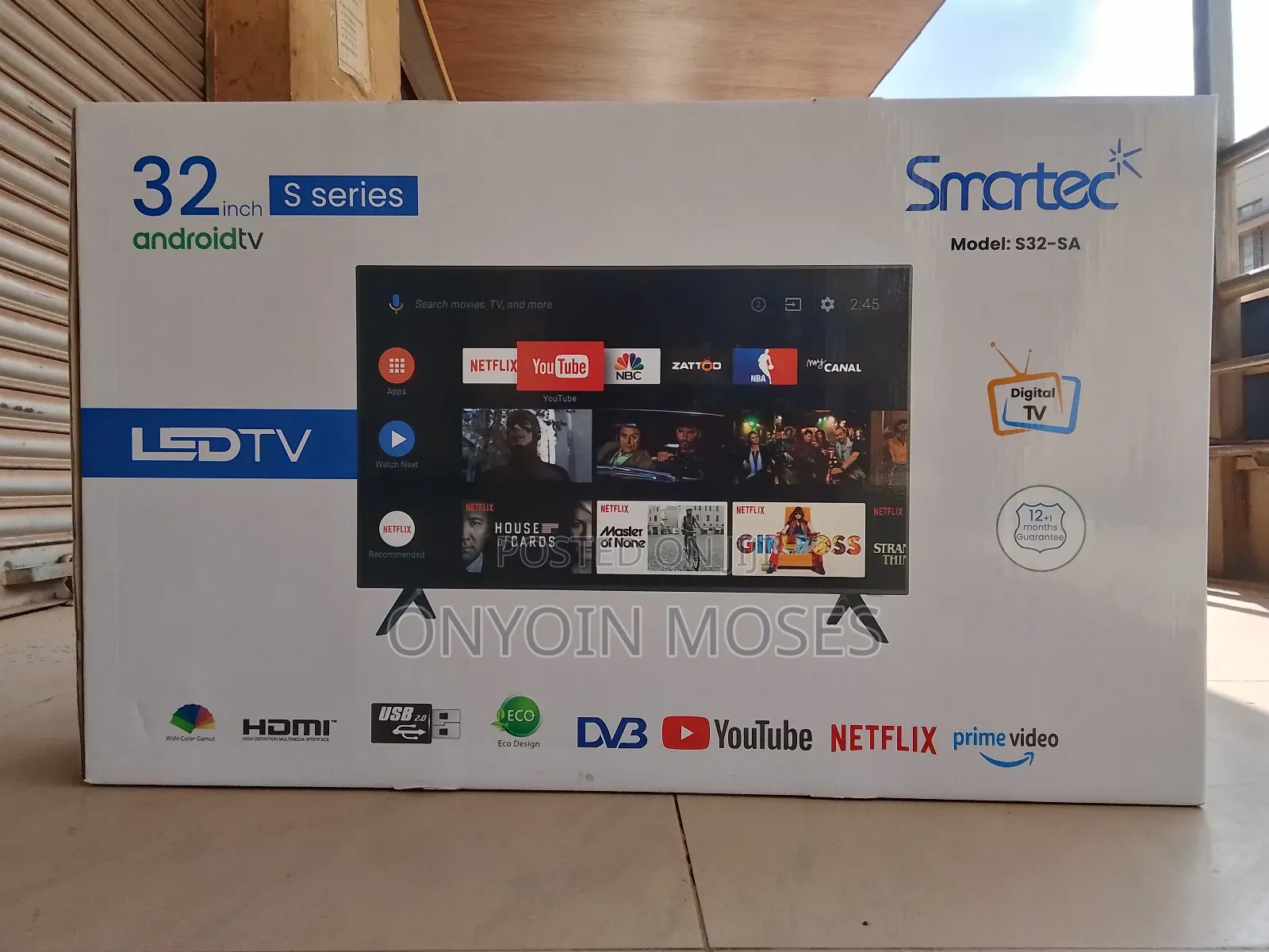 Smartec 32 Inches Smart Tv