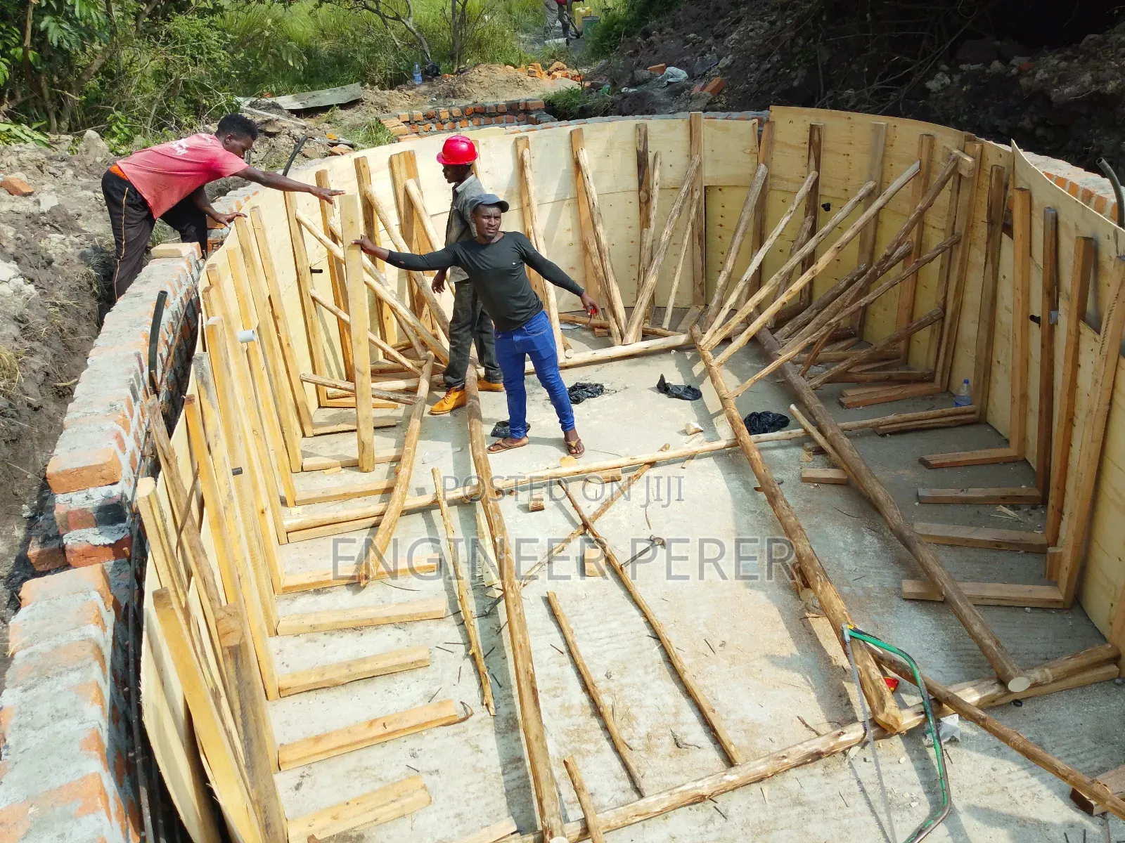 Swimming Pool Construction.