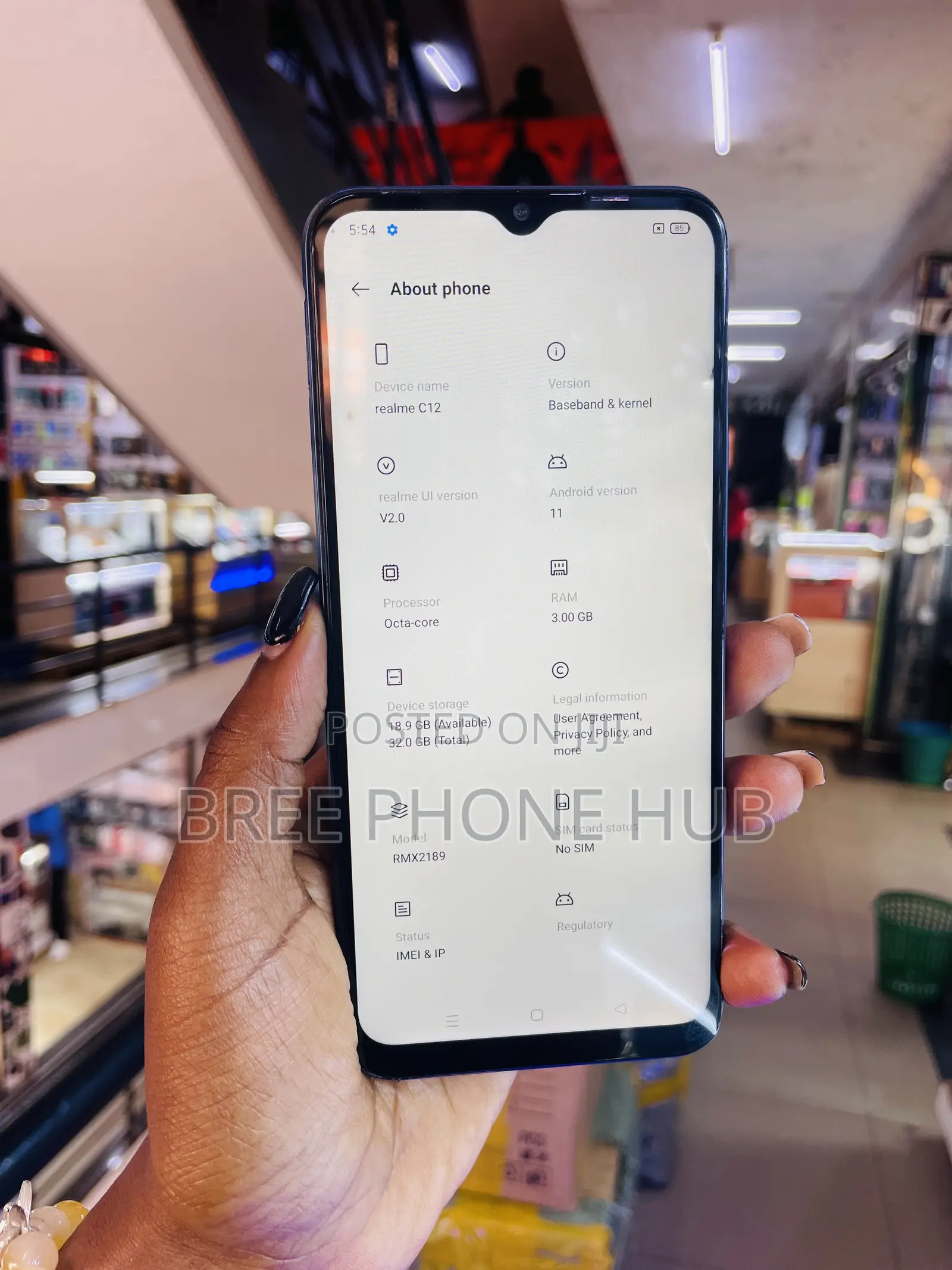 Realme C12 32 GB Blue
