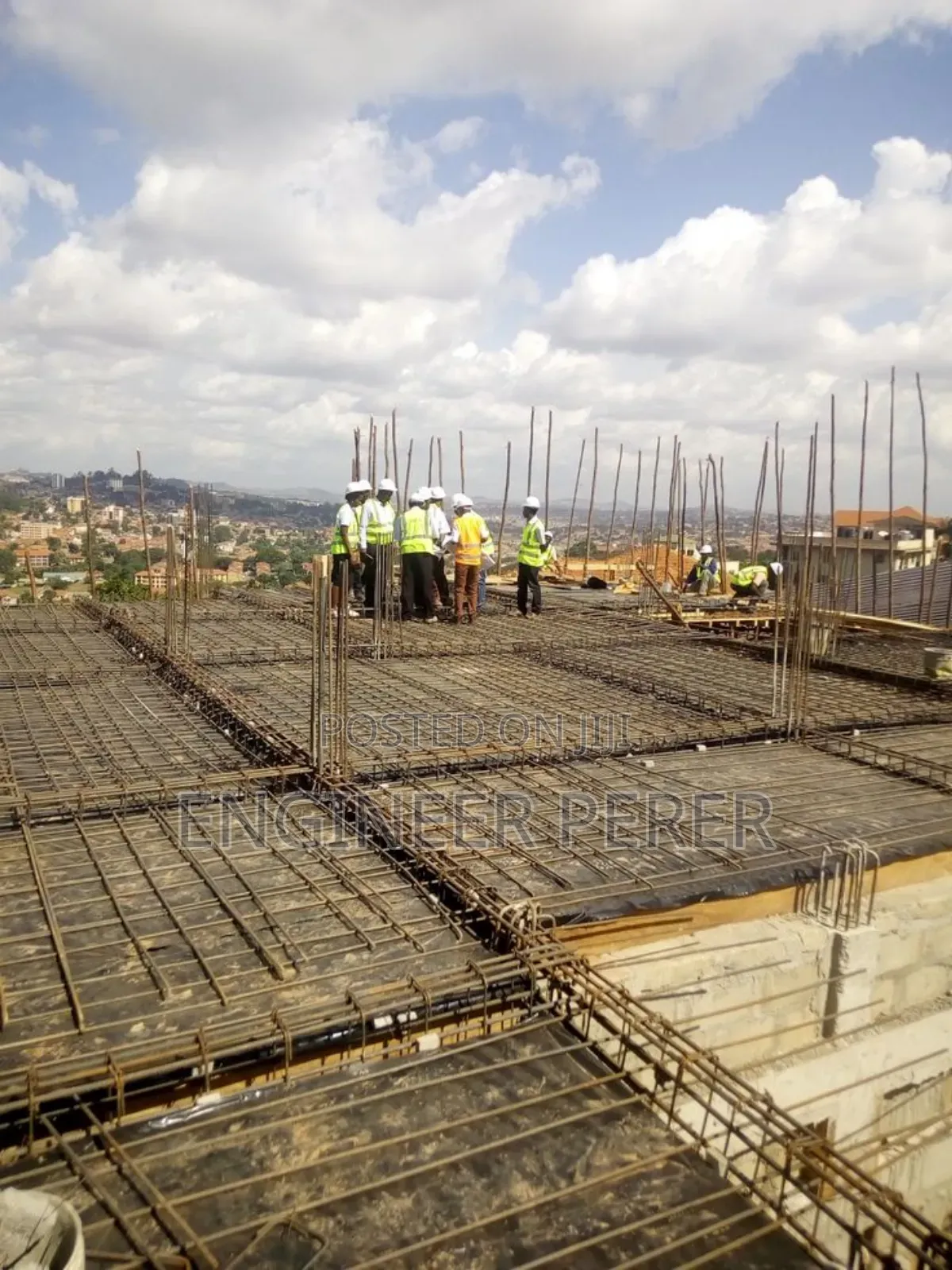 Solid Slab Concrete and Steel Construction.