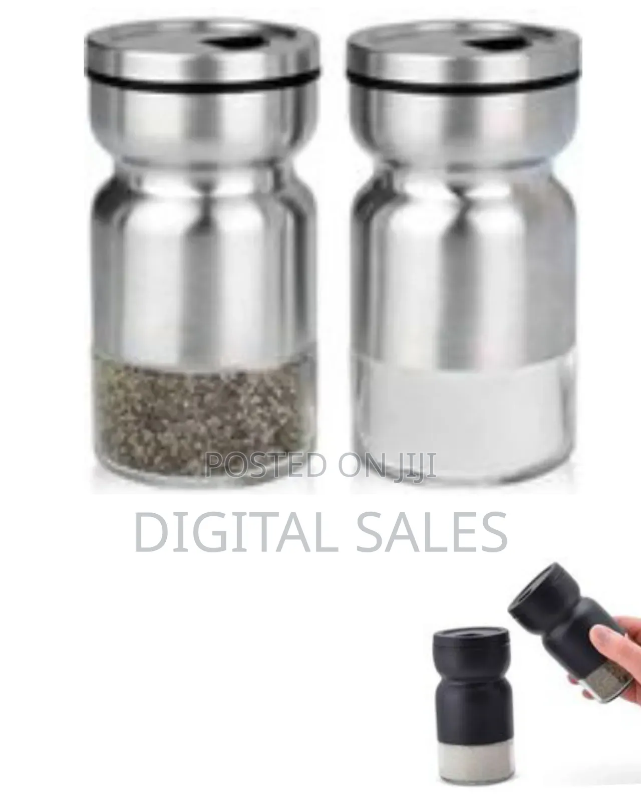 Modern Salt and Pepper Shaker Set