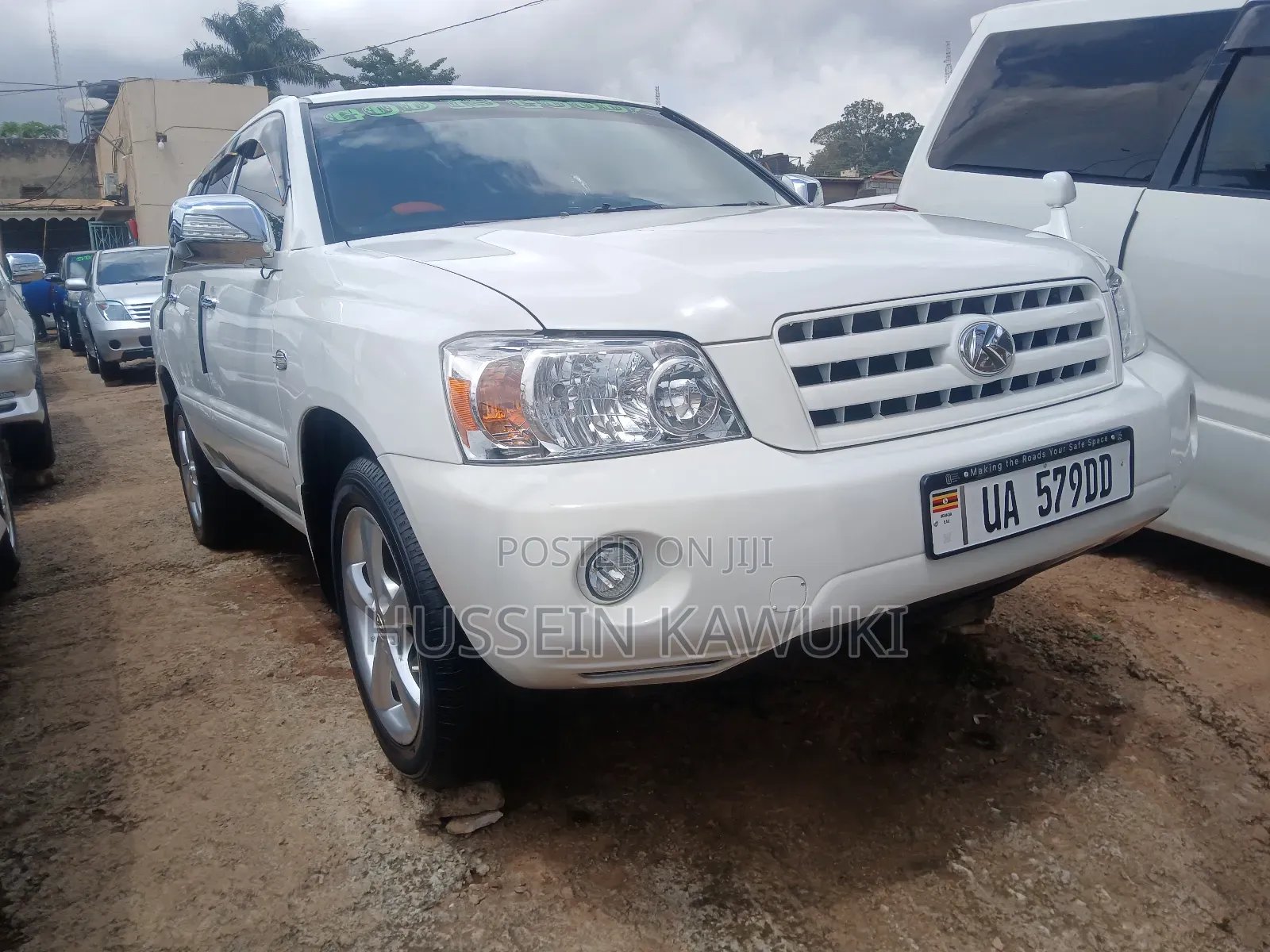 Toyota Kluger 2007 White