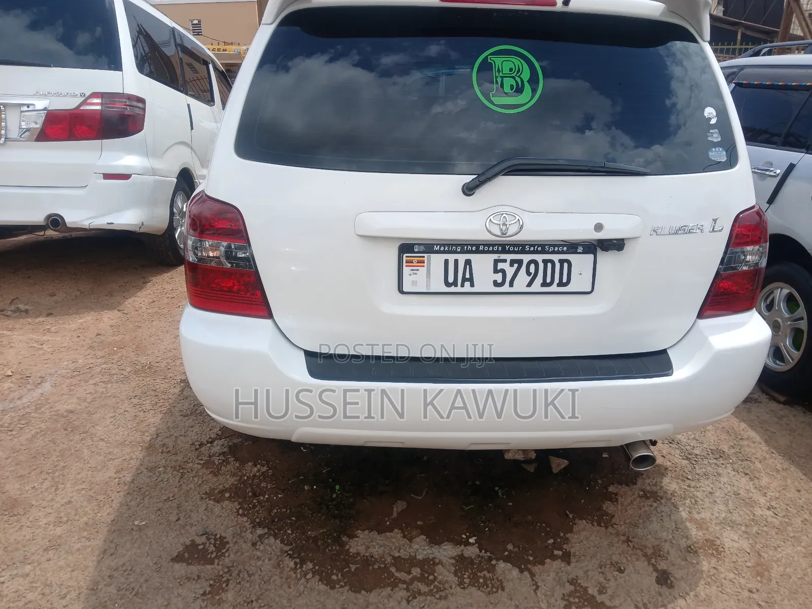 Toyota Kluger 2007 White