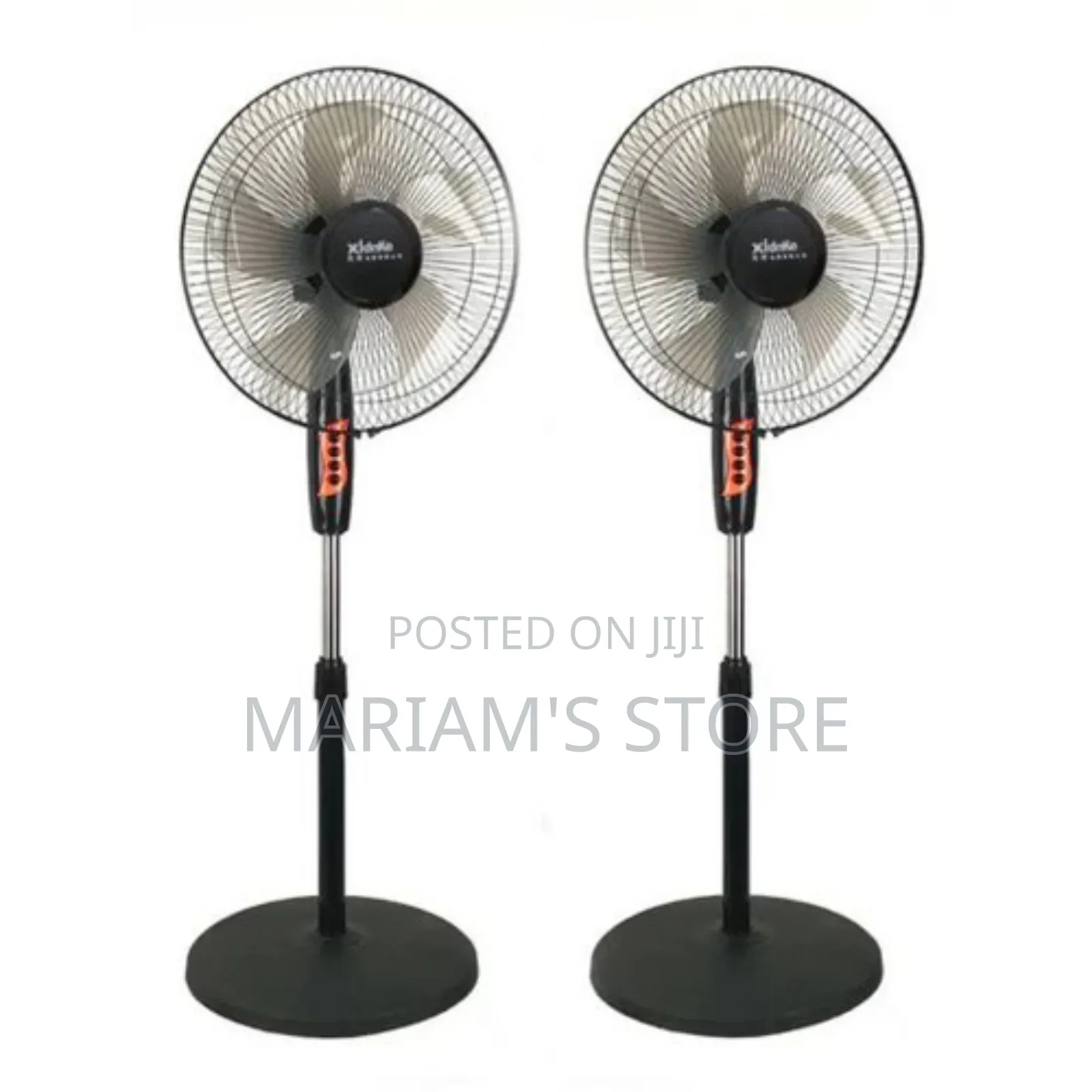 Stand Fan With Mettalic Stand