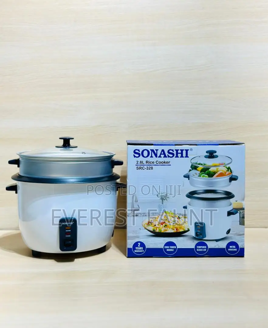 Sonashi Rice Cooker 2.8 Liters