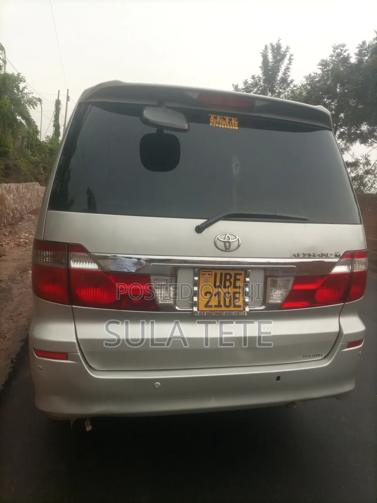 Toyota Alphard 2.4 Petrol FWD 2005 Silver
