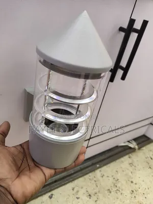 Grey Outdoor Wall Lamp Holder