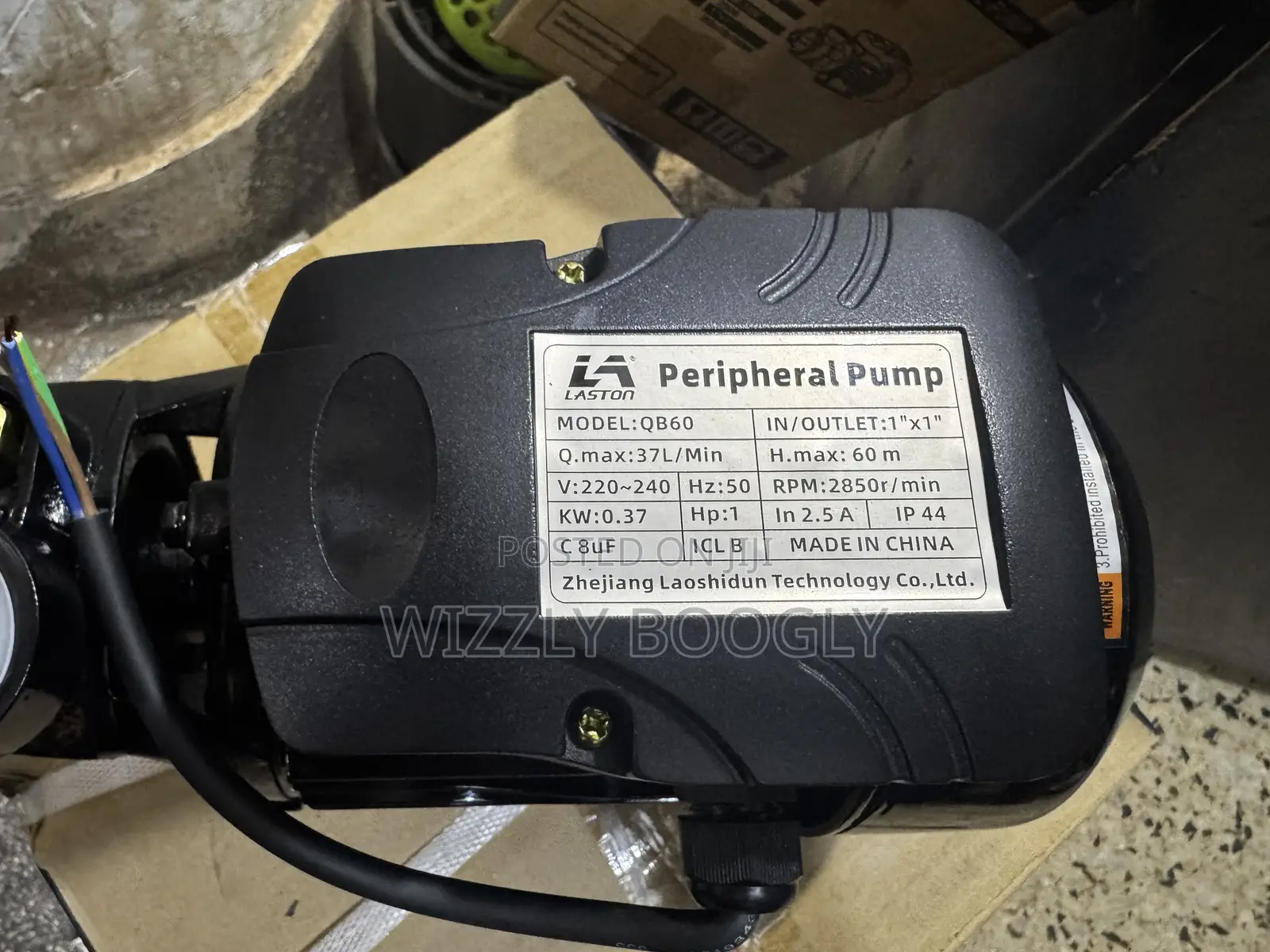 Original Laston Surface Water Pressure Booster Pump 0.5hp