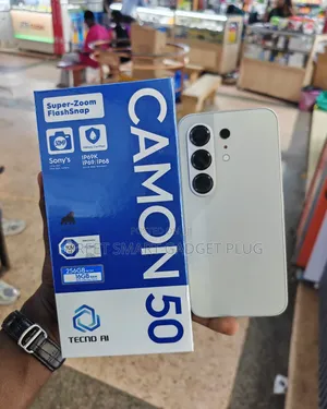 New Tecno Camon 50 256 GB Silver