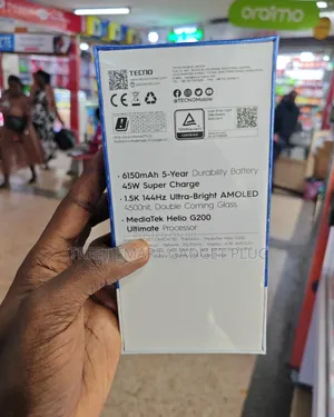 New Tecno Camon 50 256 GB Silver