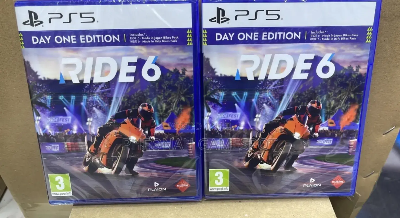 Ride 6 Game Cd for Ps5