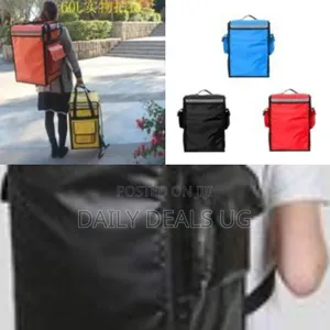 Professional Insulated Food Delivery Backpack With Reflective Safety