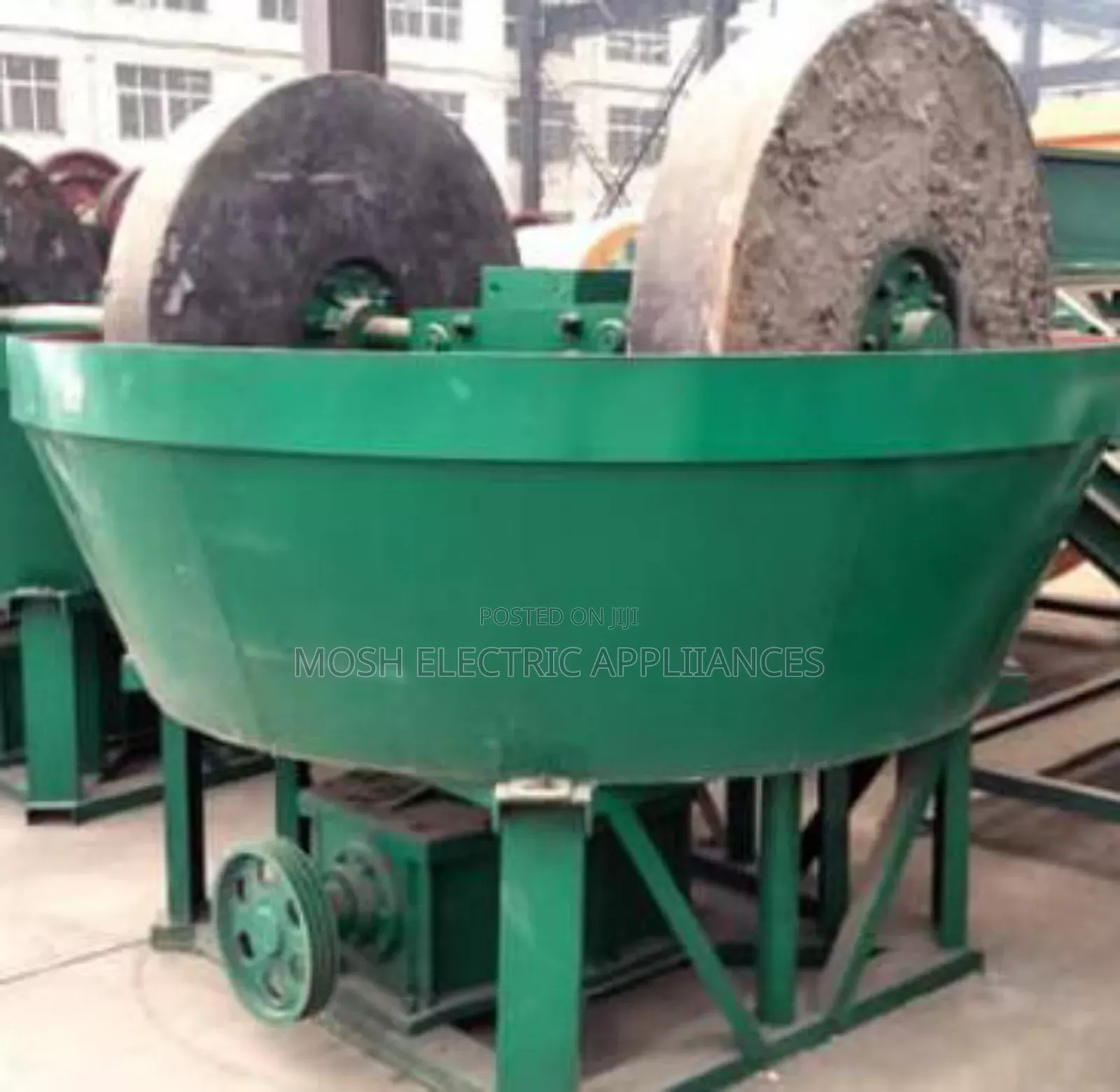 Wet Pan Mills for Gold Mining 5~10tons Per 24hours