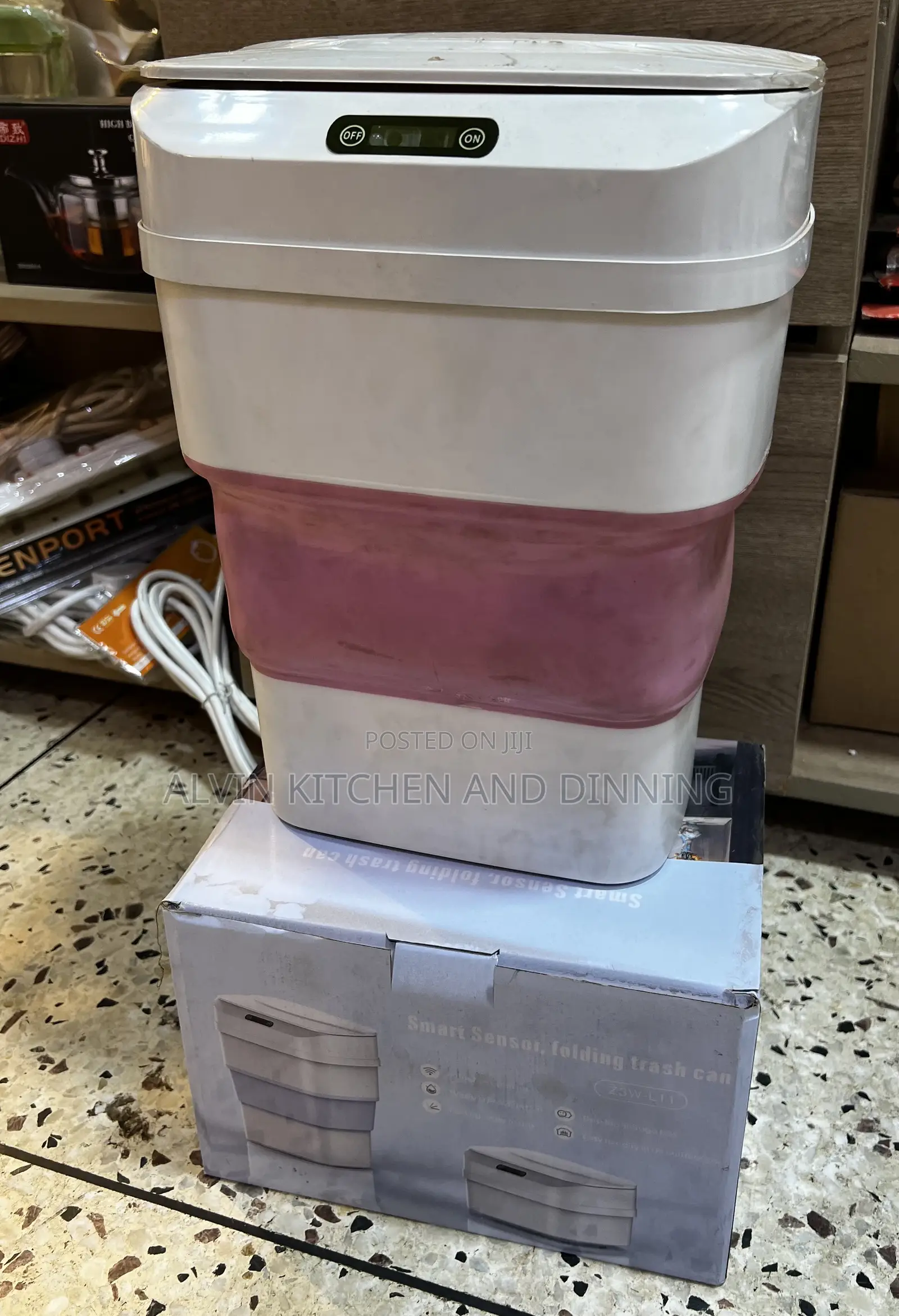 Trash Can Smart/Waste Bin Foldable