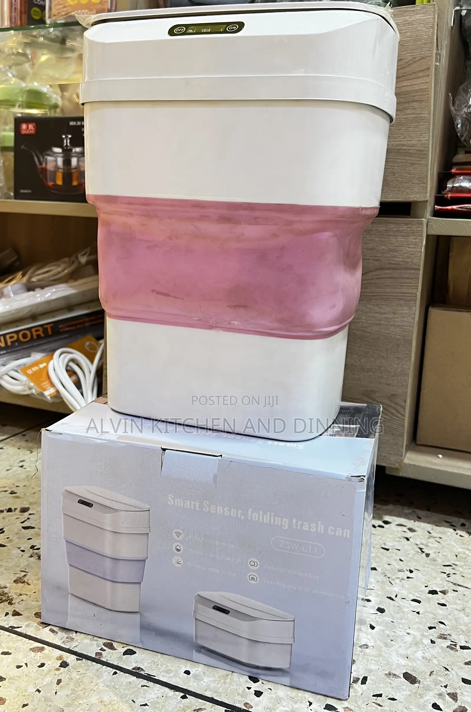 Trash Can Smart/Waste Bin Foldable