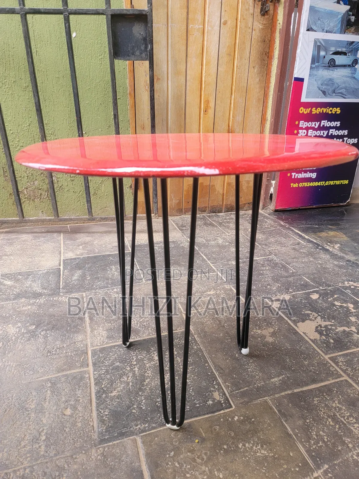 Epoxy Glowing Table