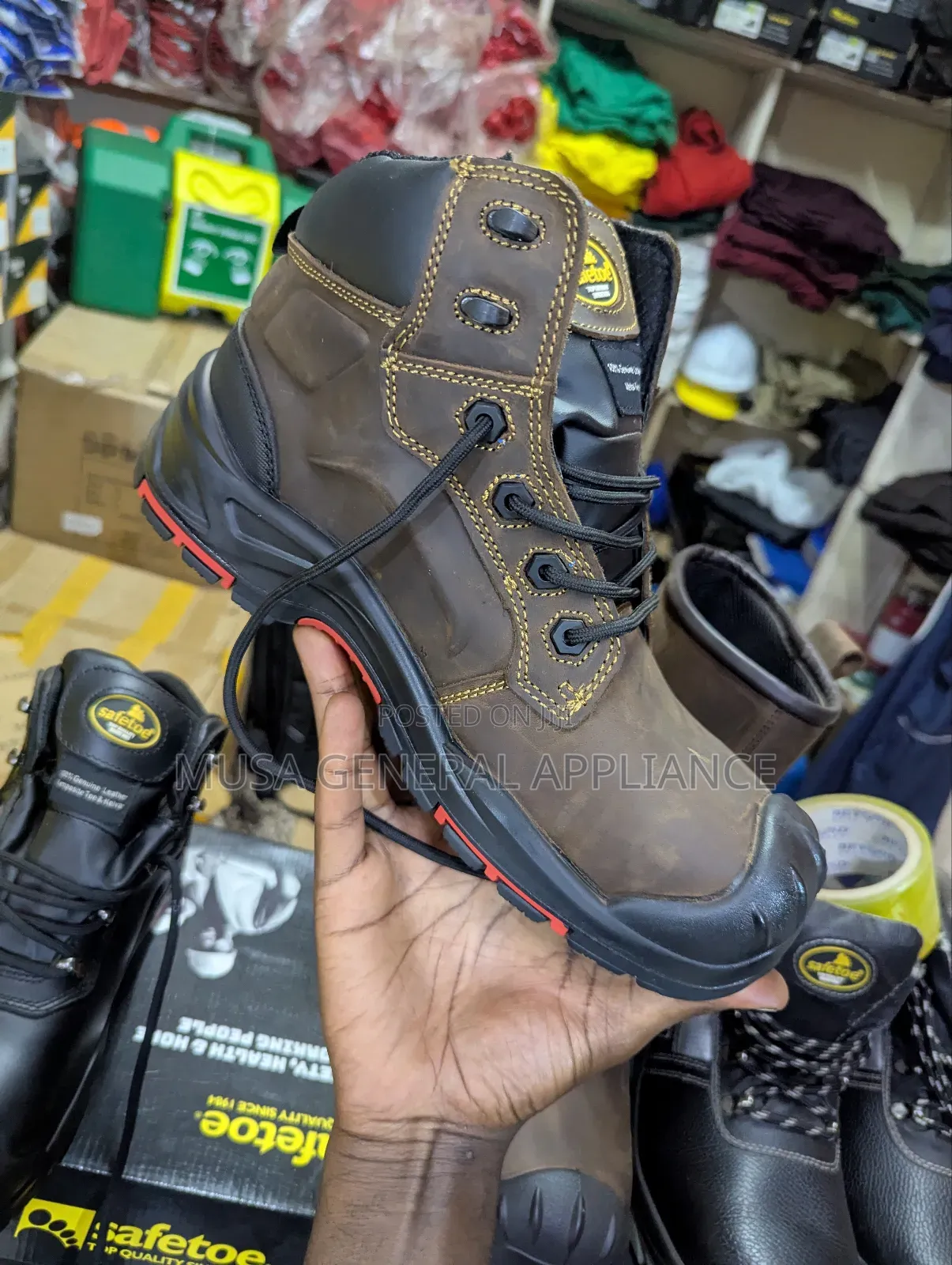 Safetoe Water Resistant Boots