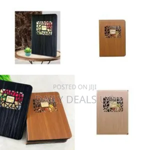 Elegant Restaurant Menu Cover / Holder, A4 - Multicolor