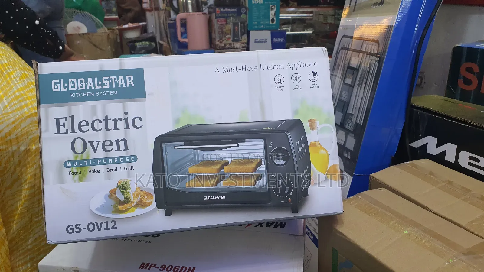 Globalstar 12 Litrs Oven Toast, Bake, Broil,Grill