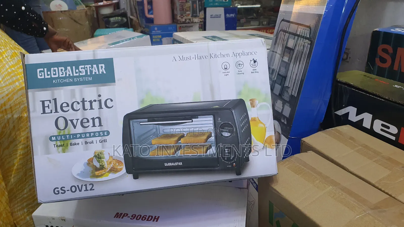 Globalstar 12 Litrs Oven Toast, Bake, Broil,Grill