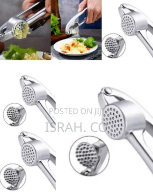 The Essential Stainless Steel Garlic Press