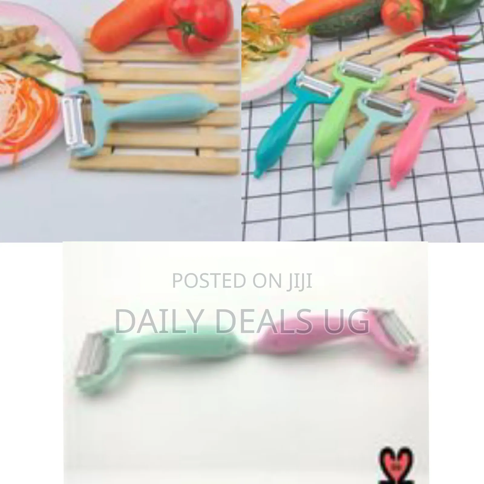 Multi-Function Rotating Kitchen Peeler - Multicolor