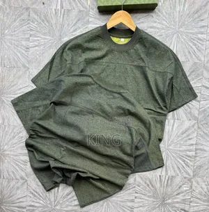Brown, Green, Navy, Mustard Cotton-Blend T-Shirt