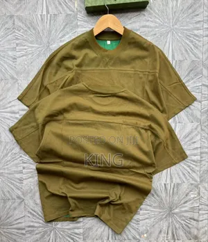 Brown, Green, Navy, Mustard Cotton-Blend T-Shirt