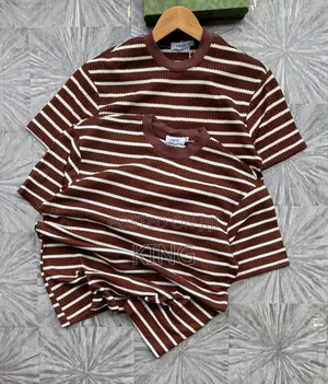 Twist Striped Men's Casual T-Shirt
