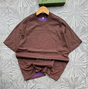 Brown, Green, Navy, Mustard Cotton-Blend T-Shirt