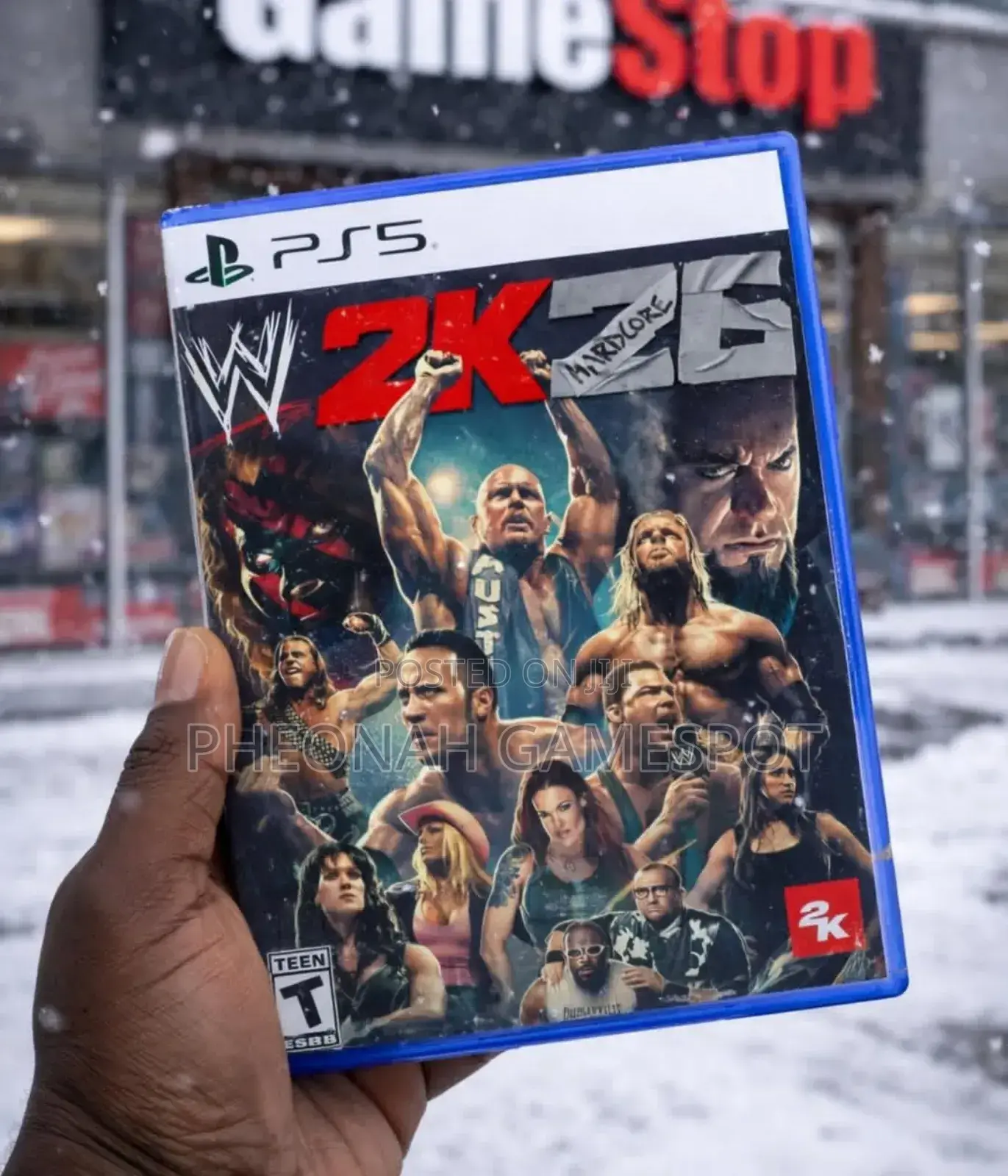 Wwe 2k26 Wrestling Game Cd for Ps5: Finish Your Story on the Sofa.