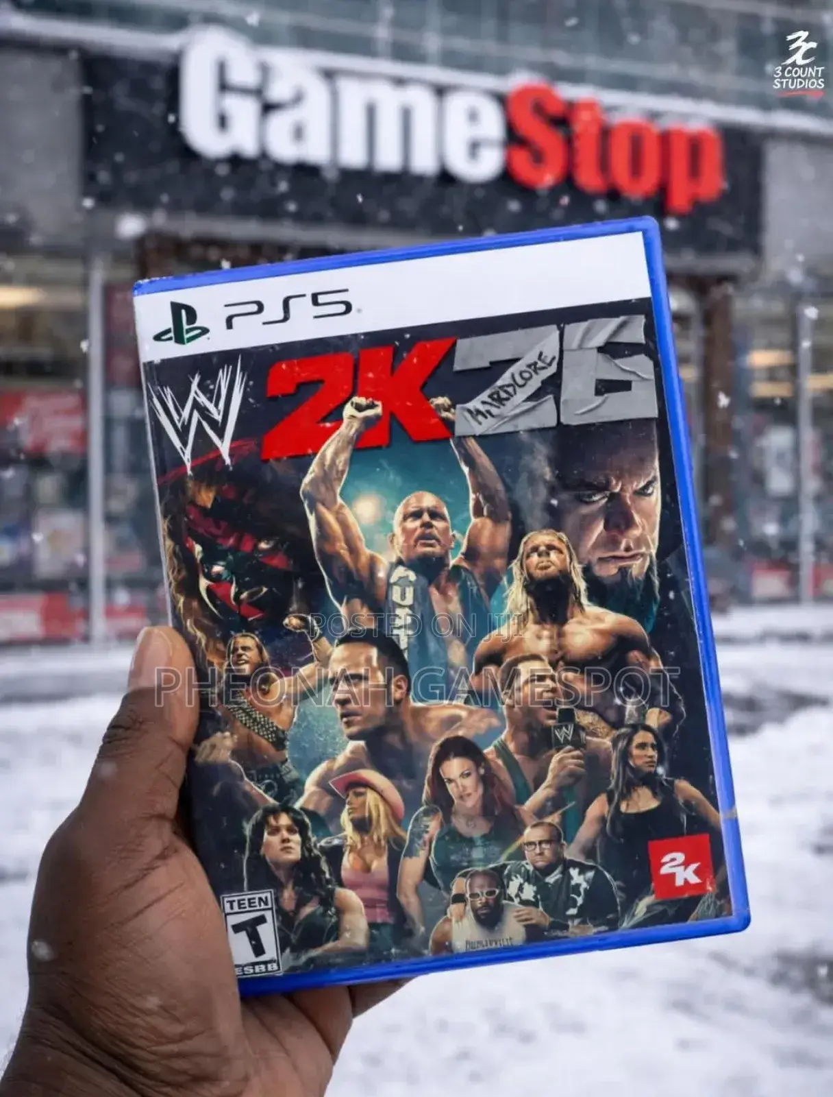 Wwe 2k26 Wrestling Game Cd for Ps5: Tap Out Before Your Boss Does.