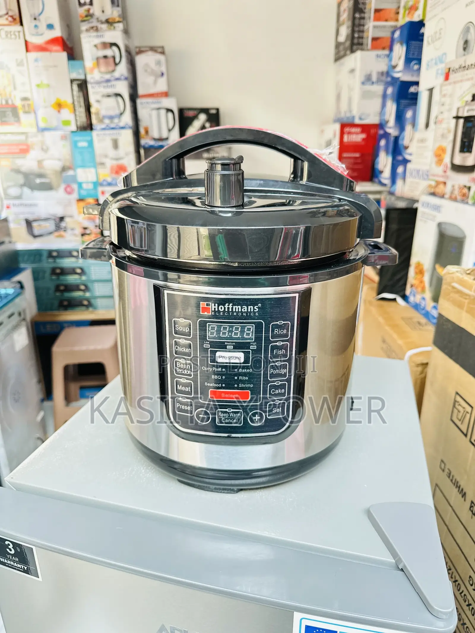 Hoffman Pressure Cooker 6.5litres Hm-716