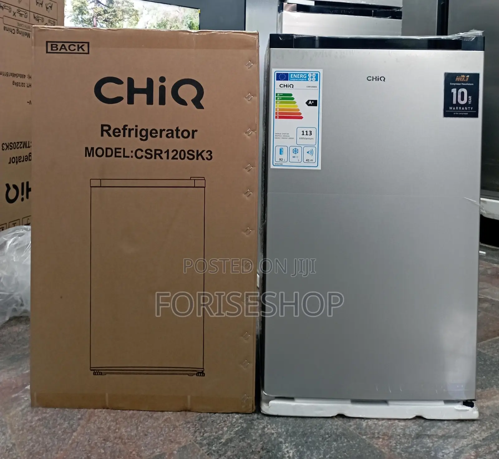 Chiq 120 Lites Fridge 10yr Warranty