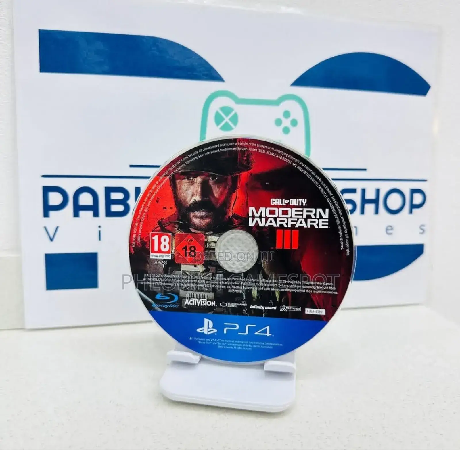Call of Duty Modern Warfare 3 Game Cd for Ps4 Brand New Sealed.