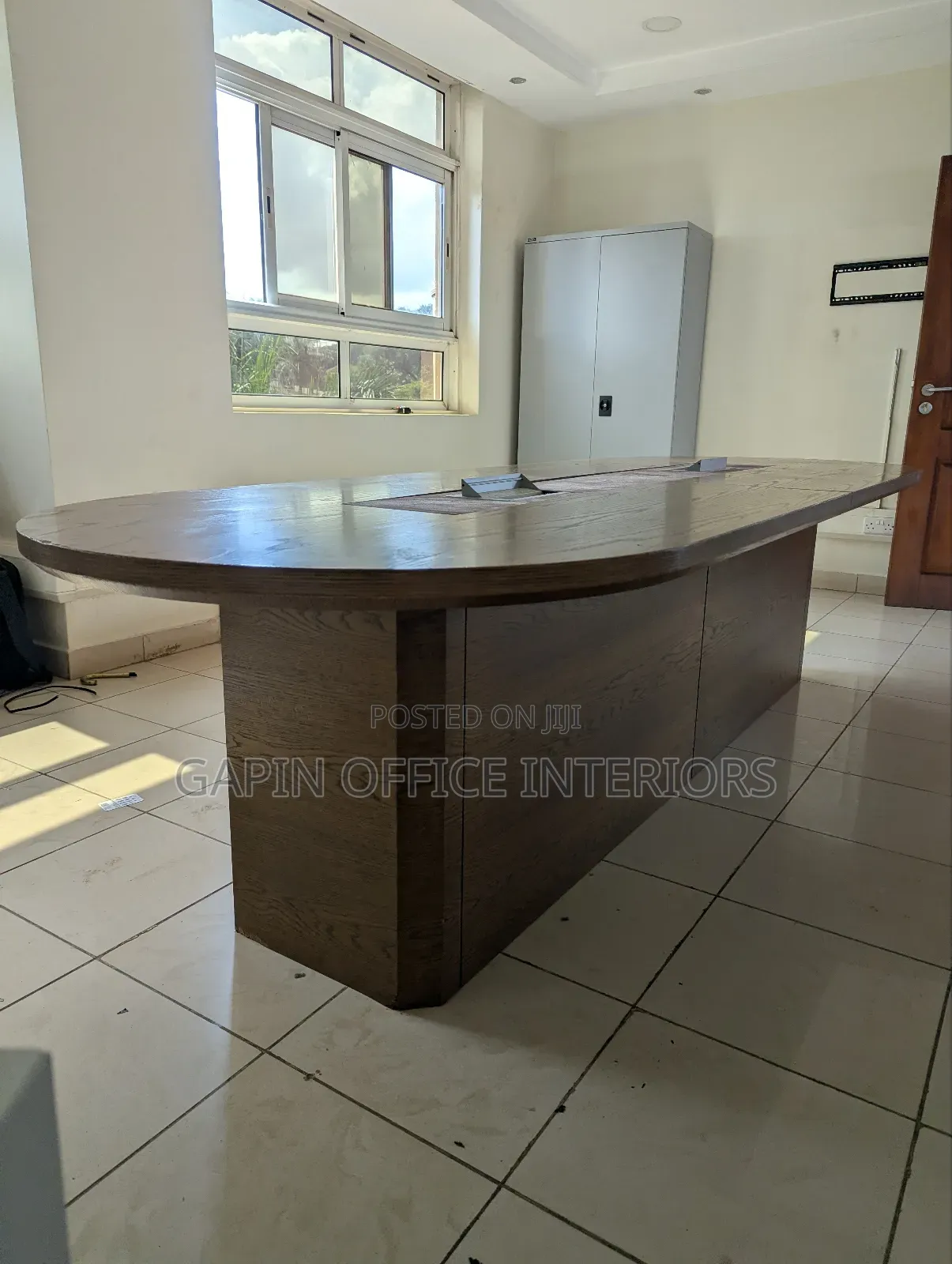 Second Hand Boardroom Table for 8, to 10 People With Charging Sockets