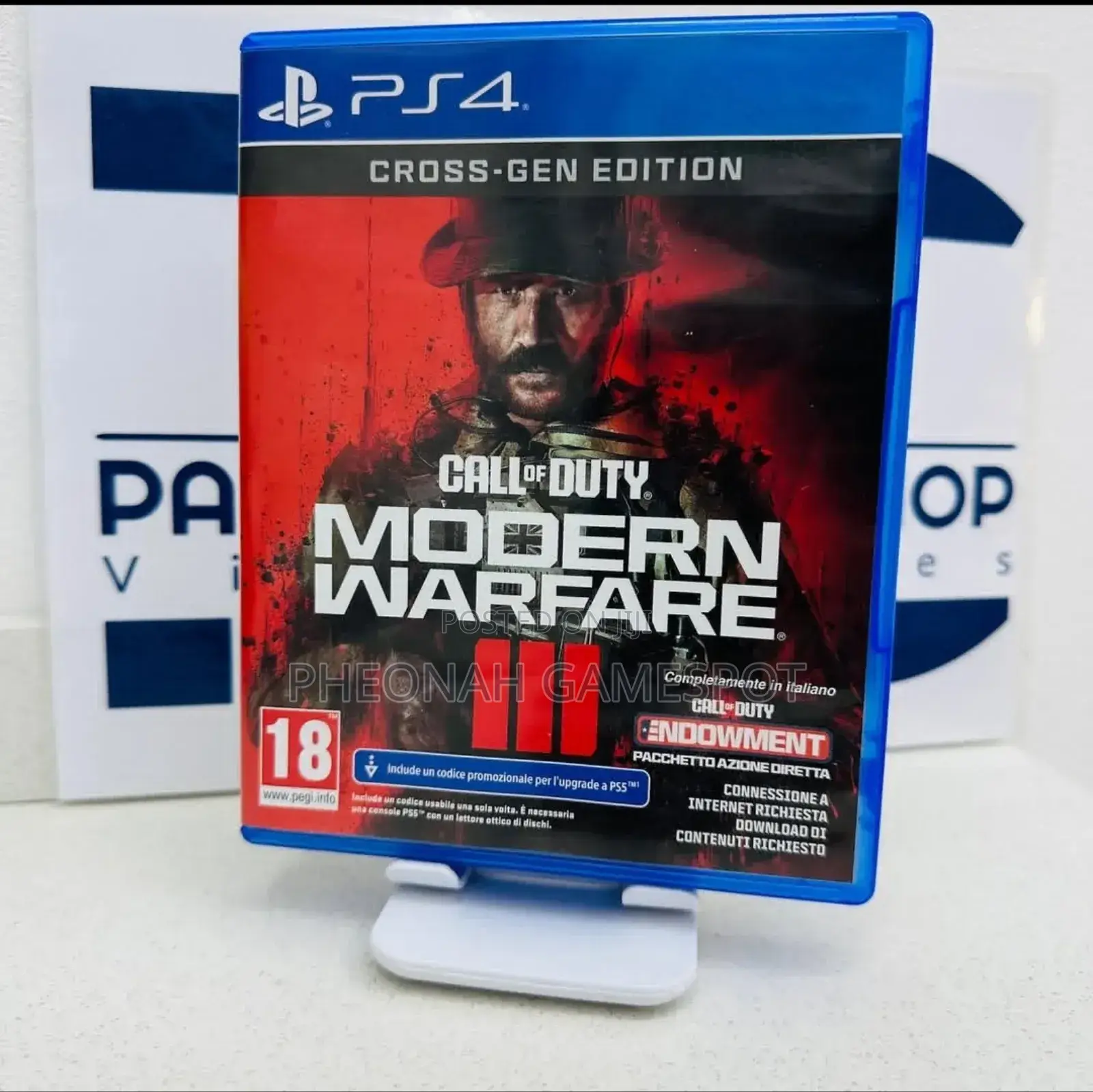 Call of Duty Modern Warfare 3 Game Cd for Ps4. Master the Battlefield.