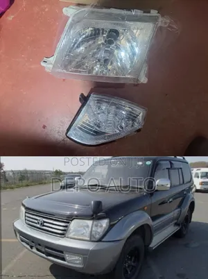 Prado Fj90 2002 New Headlamp With Cornerlamp
