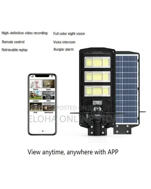 Ai Solar Camera With Street Light All in One Water-Proof With Remote