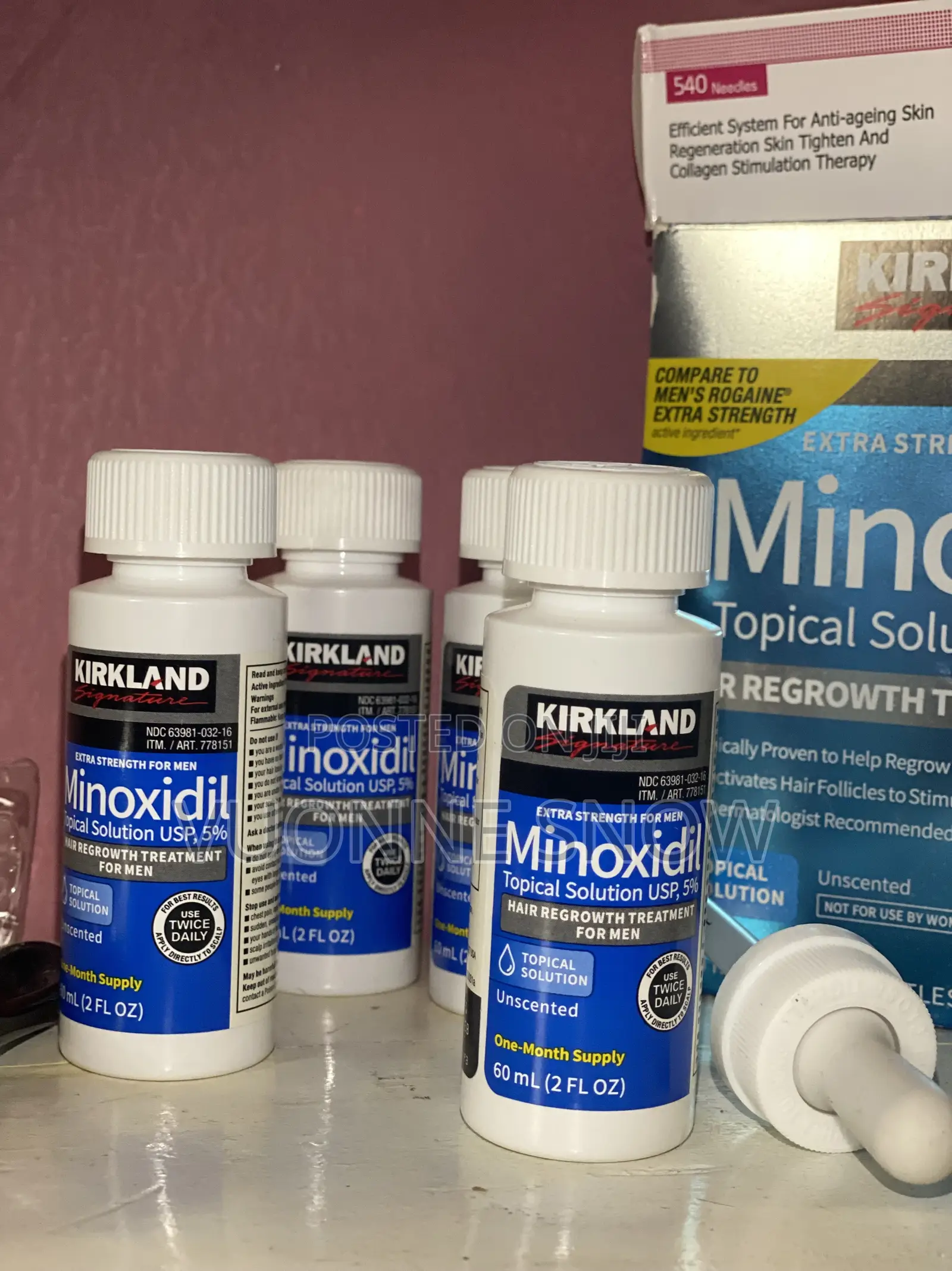 Kirkland Minoxidil 5% for Men, Topical Solution Extra Strength