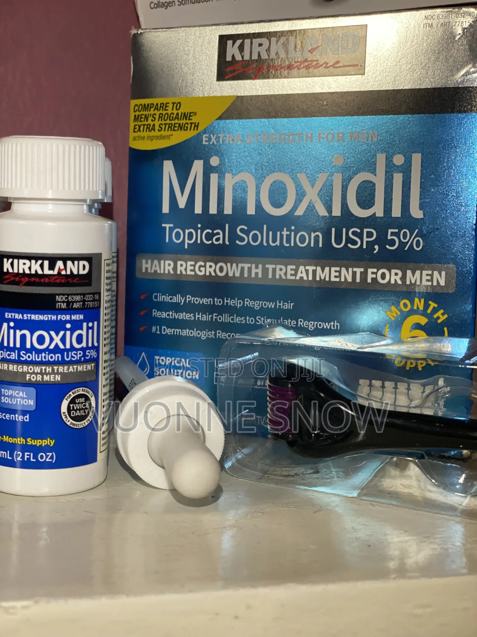 Kirkland Minoxidil 5% for Men, Topical Solution Extra Strength