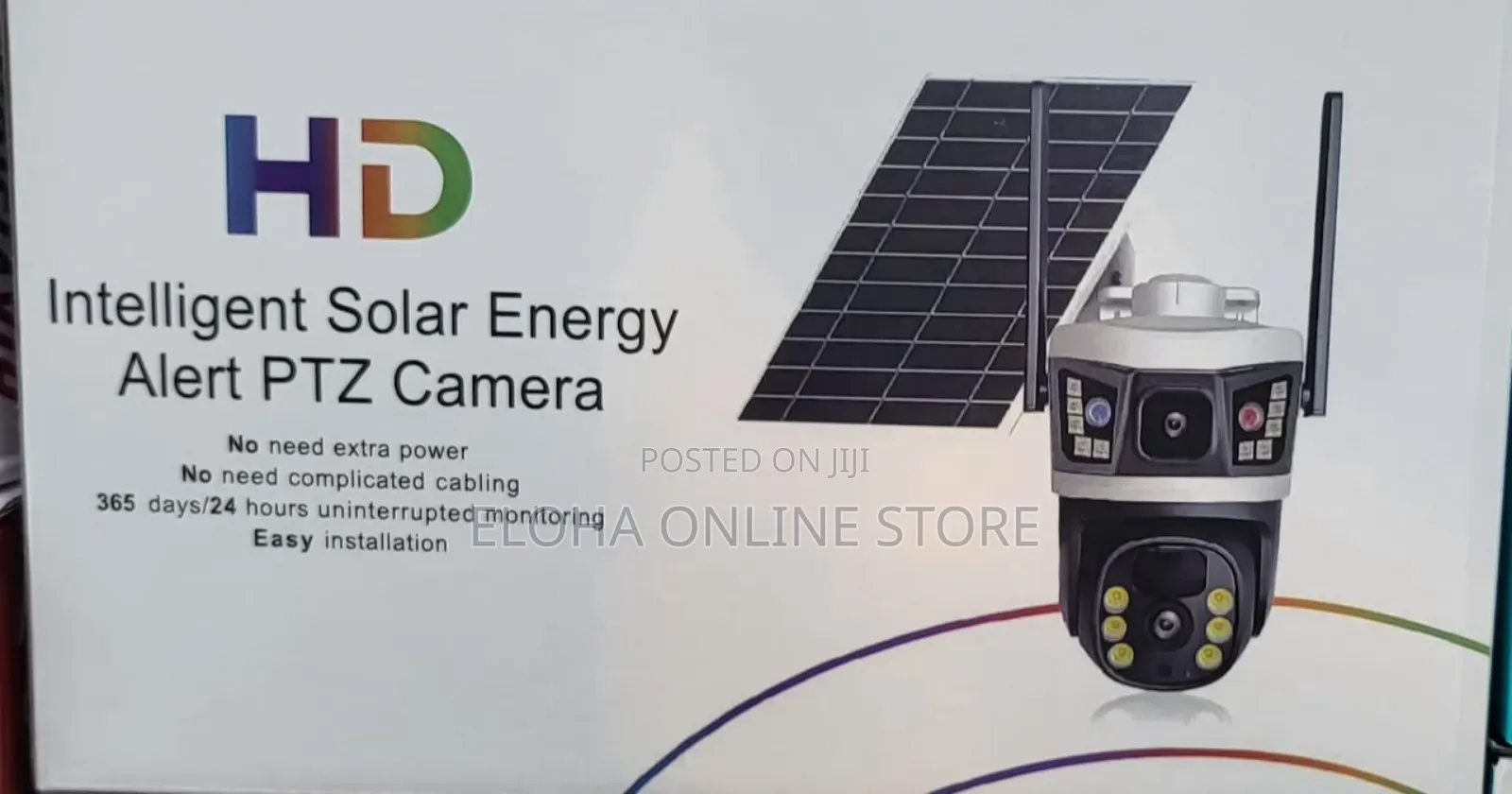4g Wi-Fi Hd Intelligent Solar Alert PTZ Camera