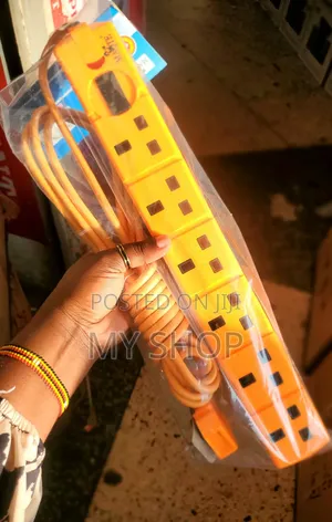 Maqte Heavy Duty Power Extension - 6ways, 3m Cable Length